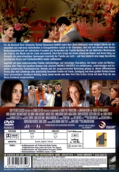 Rachels Hochzeit - (Vermietrecht) - Einzel-DVD - Neu & OVP