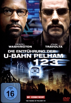 Die Entführung der U-Bahn Pelham 123 - (Vermietrecht) - Einzel-DVD - Neu & OVP