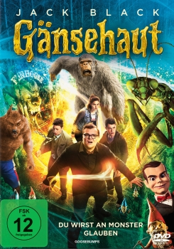 Gänsehaut - Du wirst an Monster glauben - (Vermietrecht) - Einzel-DVD - Neu & OVP