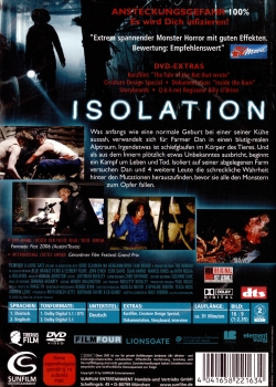 Isolation - We are its place to hide - (Special Edition) - (Vermietrecht) - Einzel-DVD - Neu & OVP