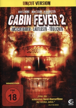 Cabin Fever 2 - Unsichtbarer - Lautloser - Tödlicher - (Vermietrecht) - Einzel-DVD - Neu & OVP