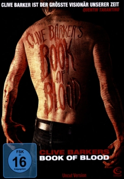 Clive Barker's - Book of Blood - (Vermietrecht) - Einzel-DVD - Neu & OVP