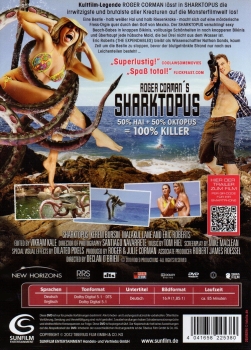 Sharktopus - 50% Hai, 50% Oktopus. 100% Killermaschine - (Uncut aber mit Bissspuren) - (Vermietrecht)