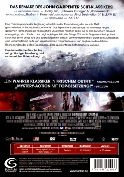 Das Philadelphia Experiment - Reactivated - (Vermietrecht) - Einzel-DVD - Neu & OVP