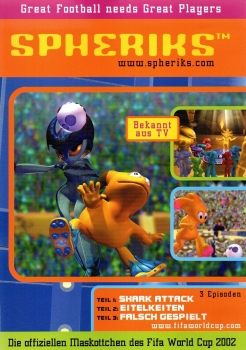 Spheriks Volume: 1 - Folge 1: Shark Attack Folge 2: Eitelkeiten Folge 3: Falsch gespielt - (Vermietrecht)