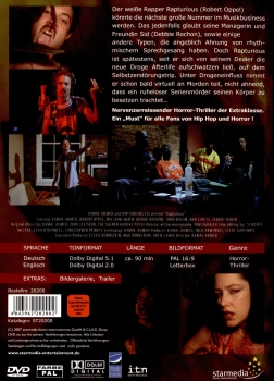 Rapturious - Die Hölle wartet..! - Hip Hop meets Horror - (Vermietrecht) - Einzel-DVD - Neu & OVP