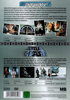 Star Crash / Saturn 3 - (Hollywood Star Movies) - (Sci-Fi Collection) - (Vermietrecht)