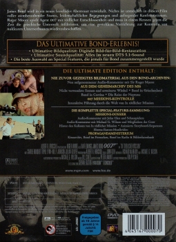James Bond 007 - In tödlicher Mission - Erstauflage Digipack im Pappschuber - Ultimate-Edition 2-Disc DVD Set