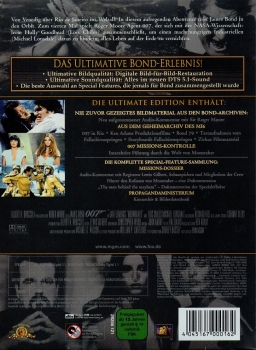 James Bond 007 - Moonraker - Erstauflage Digipack im Pappschuber - Ultimate-Edition 2-Disc DVD Set