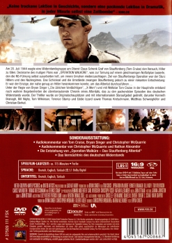 Operation Walküre - Das Stauffenberg Attentat - (Vermietrecht) - Einzel-DVD - Neu & OVP