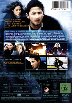 Eagle Eye - Ausser Kontrolle - (Vermietrecht) - Einzel-DVD - Neu & OVP
