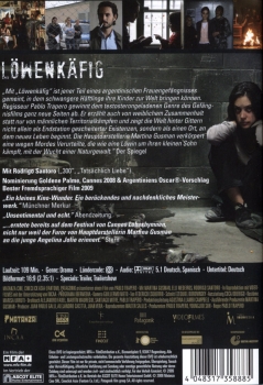 Löwenkäfig - (Vermietrecht) - Einzel-DVD - Neu & OVP