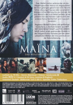 Maïna - Das Wolfsmädchen - (Vermietrecht) - Einzel-DVD - Neu & OVP