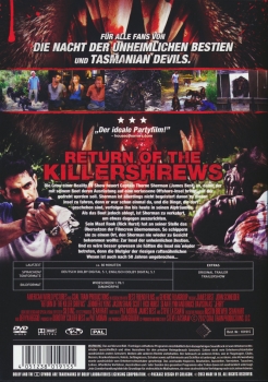 Return of the Killershrews - Die blutgierigen Bestien kehren zurück - (Vermietrecht) - Einzel-DVD - Neu & OVP