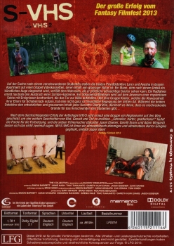 S-VHS aka. V/H/S/2 - Who's tracking you? - (Vermietrecht)
