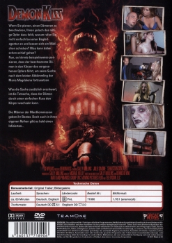Preview: Demon Kiss - Der Satan hat eine offene Rechnung zu begleichen... - (Vermietrecht) - Einzel-DVD - Neu & OVP