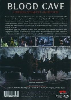 Blood Cave - Lebendig gefressen! - (Vermietrecht) - Einzel-DVD - Neu & OVP
