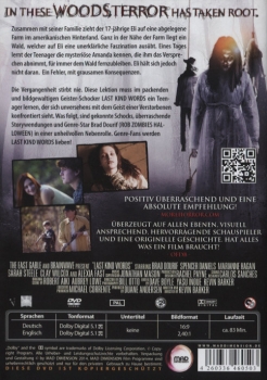 Last Kind Words - In these Woods, Terror has taken Root. - (Vermietrecht) - Einzel-DVD - Neu & OVP