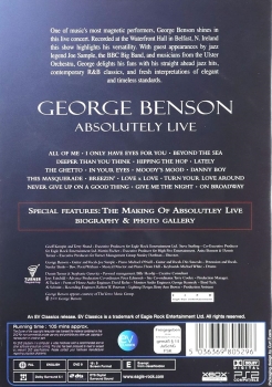George Benson - Absolutely Live - Einzel-DVD - Neu & OVP