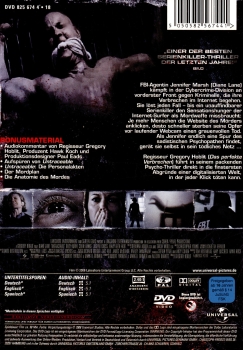 Untraceable - Jeder Klick kann töten - (Vermietrecht) - Einzel-DVD - Neu & OVP