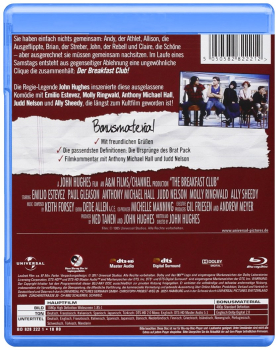 The Breakfast Club Blu-ray