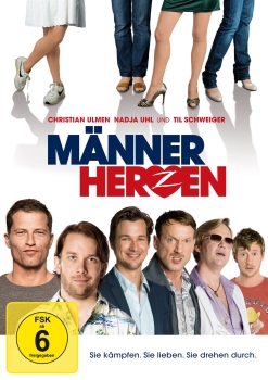 Männerherzen - Sie kämpfen. Sie lieben. Sie drehen durch. - (Vermietrecht) - Einzel-DVD - Neu & OVP