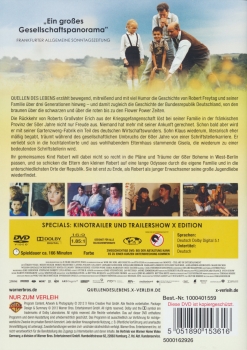 Quellen des Lebens - Eine deutsche Familiengeschichte - (X-Edition) - (Vermietrecht) - Einzel-DVD - Neu & OVP