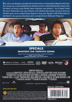 Hangover 3 - (Vermietrecht) - Einzel-DVD - Neu & OVP