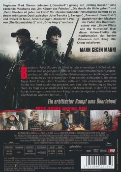Killing Season - Zwei Killer. Ein Krieg. - (Vermietrecht) - Einzel-DVD - Neu & OVP