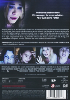 Unknown User - Im Internet bleiben deine Erinnerungen für immer erhalten. Aber auch deine Fehler. - (Vermietrecht) - Einzel-DVD - Neu & OVP