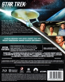 Star Trek: The Motion Picture - Der Film - Steelbook von Universal Pictures / Paramount - Limitierte Geburtstags-Edition im exklusiven SteelBook™ - Celebrating the 50th Anniversary