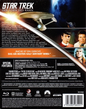 Star Trek II: The Wrath of Khan - Steelbook von Universal Pictures / Paramount - Limitierte Geburtstags-Edition im exklusiven SteelBook™ - Celebrating the 50th Anniversary
