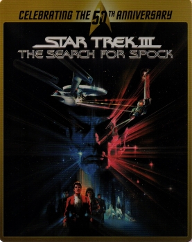 Star Trek III: The Search for Spock - Steelbook von Universal Pictures / Paramount - Limitierte Geburtstags-Edition im exklusiven SteelBook™ - Celebrating the 50th Anniversary