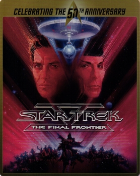 Star Trek V: The Final Frontier - Steelbook von Universal Pictures / Paramount - Limitierte Geburtstags-Edition im exklusiven SteelBook™ - Celebrating the 50th Anniversary