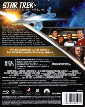 Star Trek V: The Final Frontier - Steelbook von Universal Pictures / Paramount - Limitierte Geburtstags-Edition im exklusiven SteelBook™ - Celebrating the 50th Anniversary