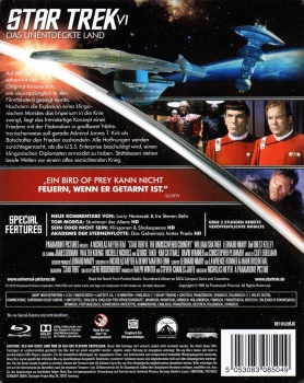 Star Trek VI: The Undiscovered Country - Steelbook von Universal Pictures / Paramount - Limitierte Geburtstags-Edition im exklusiven SteelBook™ - Celebrating the 50th Anniversary