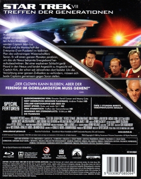 Star Trek: Generations - Steelbook von Universal Pictures / Paramount - Limitierte Geburtstags-Edition im exklusiven SteelBook™ - Celebrating the 50th Anniversary