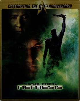 Star Trek: Nemesis - Steelbook von Universal Pictures / Paramount - Limitierte Geburtstags-Edition im exklusiven SteelBook™ - Celebrating the 50th Anniversary