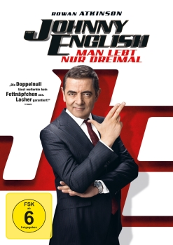 Johnny English - Man lebt nur dreimal - (Vermietrecht) - Einzel-DVD - Neu & OVP