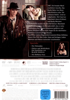 Black Dahlia - (Vermietrecht) - Einzel-DVD - Neu & OVP
