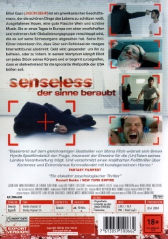 Senseless - Der Sinne beraubt - Um ein Auge zu entfernen, braucht man lediglich einen Löffel und etwas Entschlossenheit - (Uncut)