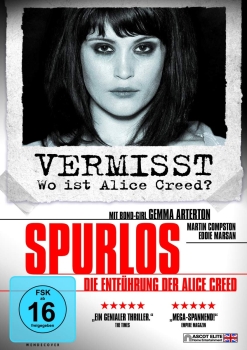 Spurlos - Die Entführung der Alice Creed - (Vermietrecht) - Einzel-DVD - Neu & OVP