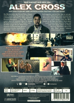 Alex Cross - Der Ermittler mit dem untrüglichen Instinkt für das Böse - (Vermietrecht) - Einzel-DVD - Neu & OVP