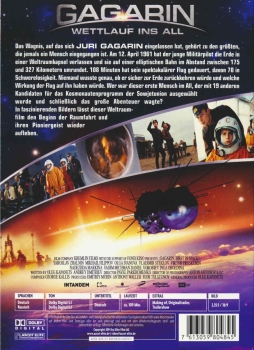 Gagarin - Wettlauf ins All - (Vermietrecht) - Einzel-DVD - Neu & OVP