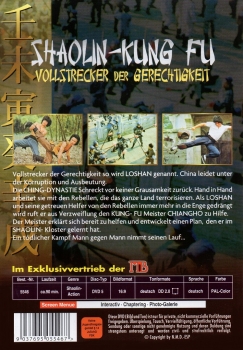 Shaolin-Kung Fu - Vollstrecker der Gerechtigkeit - (Eastern Master Edition) - (Vermietrecht)