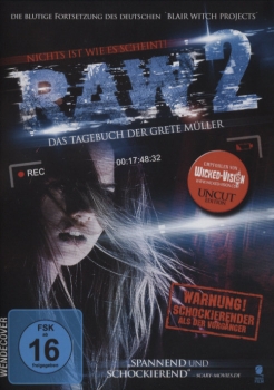 RAW 2 - Das Tagebuch der Grete Müller - Nicht ist wie es scheint! - (Vermietrecht) - Einzel-DVD - Neu & OVP