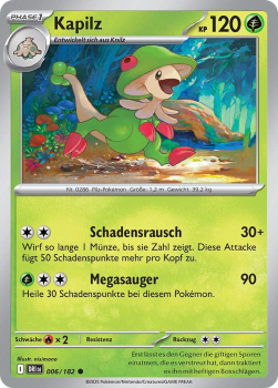 Kapilz – DRI006/182 | Pokémon | Karmesin & Purpur | Ewige Rivalen