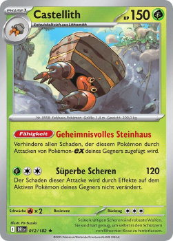 Castellith – DRI012/182 | Pokémon | Karmesin & Purpur | Ewige Rivalen