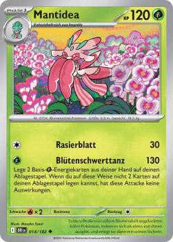 Mantidea – DRI014/182 | Pokémon | Karmesin & Purpur | Ewige Rivalen