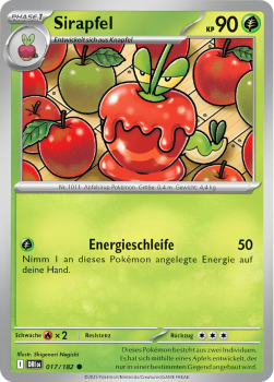 Sirapfel – DRI017/182 | Pokémon | Karmesin & Purpur | Ewige Rivalen
